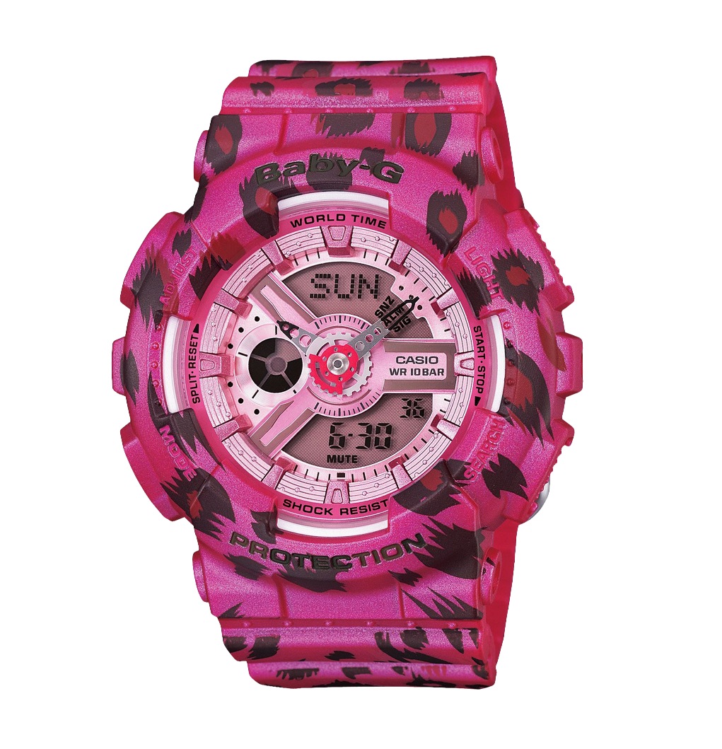 Часы CASIO BA-110LP-4A Часы CASIO BA-110LP-4ABABY-G<br>Модель открывает новую линейку стильных часов, предназначенных для девушек, ведущих активный образ жизни. Влагостойкие часы спортивного стиля с противоударной защитой и секундомером оснащены только самым необходимым функционалом.<br>