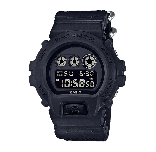 Часы CASIO DW-6900BBN-1E Часы CASIO DW-6900BBN-1EG-CLASSIC<br>Новая модель G-SHOCK в <a href=&amp;quot;/all-gshock/g-shock-dw-6900/&amp;quot;>корпусе DW-6900</a> из ограниченной милитари серии в абсолютно черном цвете с инверсионным дисплеем на текстильном ремешке. Идея этой серии - это создание невидимых и неубиваемых стелс-часов. Для этого Casio сотрудничала с CORDURA®, производителем сверхпрочных нейлоновых ремней.
<br>Напомним, что DW-6900 — один из самых популярных и узнаваемых корпусов во всей линейке G-SHOCK, вы можете найти у нас <a href=&amp;quot;/all-gshock/g-shock-dw-6900/&amp;quot;>огромное разнообразие джишоков</a>, выполненных именно на базе данного корпуса.<br>