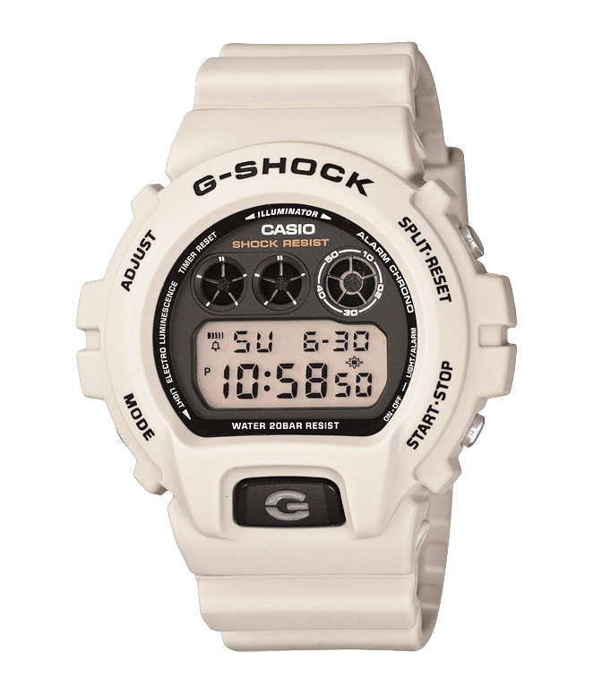Часы CASIO DW-6900SD-8E Часы CASIO DW-6900SD-8EG-CLASSIC<br>Лаконичная модель из <a href=&amp;quot;/all-gshock/g-shock-dw-6900/&amp;quot;>серии DW-6900</a>, выполненная в сером цвете, прекрасно подойдет на роль &amp;quot;часов на каждый день&amp;quot;. Наличие противоударной и влагозащитной функции позволяет не расставаться с часами даже в самые экстремальные минуты вашей жизни, а благодаря функции люминесцентной подсветки часы даже ночью покажут вам точное время.
<br>Напомним, что DW-6900 — один из самых популярных и узнаваемых корпусов во всей линейке G-SHOCK, вы можете найти у нас <a href=&amp;quot;/all-gshock/g-shock-dw-6900/&amp;quot;>огромное разнообразие джишоков</a>, выполненных именно на базе данного корпуса.<br>