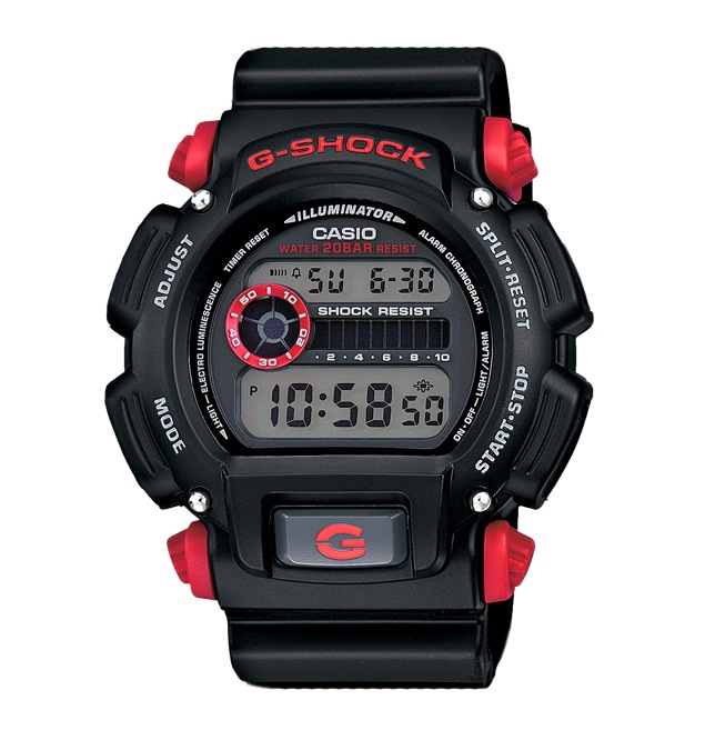 Часы CASIO DW-9052-1C4 Часы CASIO DW-9052-1C4G-CLASSIC<br>Новый цвет в серии спортивных джишоков DW-9052. Благодаря ярким красным акцентам, без сомнения, можно назвать вторым дыханием этой модели. Теперь это не просто скромная рабочая лошадка, неубиваемая, максимально удобная и незаменимая при занятиях спортом, теперь это яркий и харизмайтичнейший представитель уличной моды.<br>