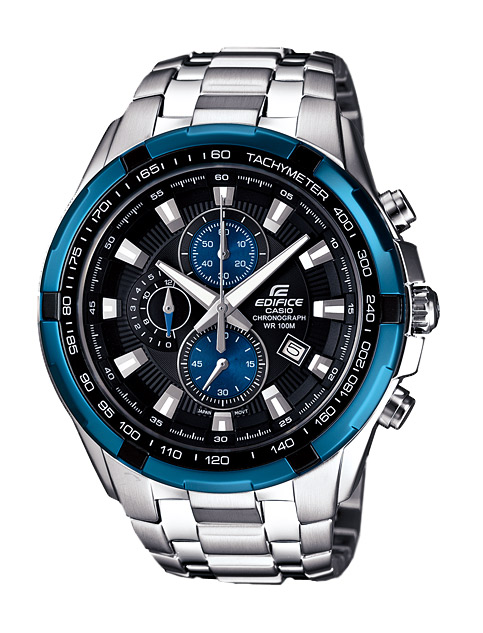 Часы CASIO EF-539D-1A2 Часы CASIO EF-539D-1A2EDIFICE<br>Выполненная в спортивном стиле аналоговая модель мужских часов с хронографом имеет неоновую подсветку, отличную защиту от влаги, ударопрочное минеральное стекло, создана из прочной стали.<br>