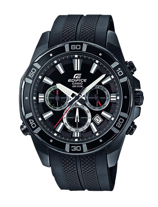 Часы CASIO EFR-534PB-1A Часы CASIO EFR-534PB-1AEDIFICE<br>Аналоговые мужские часы выполнены из крепкой стали, имеют секундомер, сверх яркую неоновую подсветку, дисплей с отображением даты, высокую степень водозащиты.<br>