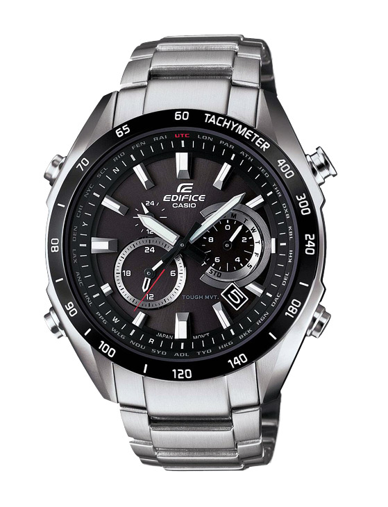 Часы CASIO EQW-T620DB-1A Часы CASIO EQW-T620DB-1AEDIFICE<br>Аналоговая мужская модель с питанием от солнечной энергии. Дисплей покрыт необритовым составом, коррекция времени по радиосигналу, секундомер, тахиметр, мировое время, высокая защита от воды.<br>
