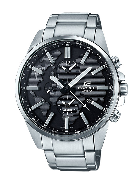Часы CASIO ETD-300D-1A Часы CASIO ETD-300D-1AEDIFICE<br>Часы Casio Edifice из <a href=&amp;quot;/all-gshock/casio-edifice-etd-310/&amp;quot;>серии ETD</a> сочетают великолепный современный дизайн наручных часов стиля кэжуал и топовую техническую начинку. Они имеют индикатор даты, а также одновременный показ времени в двух часовых поясах, сферическое минеральное стекло и водозащиту до 100 метров. Работы от одной батарейки до 3 лет с точностью хода ± 20 секунд в месяц.<br>