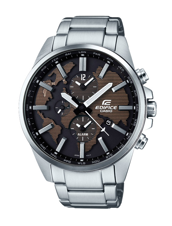 Часы CASIO ETD-300D-5A Часы CASIO ETD-300D-5AEDIFICE<br>Часы Casio Edifice из <a href=&amp;quot;/all-gshock/casio-edifice-etd-310/&amp;quot;>серии ETD</a> сочетают великолепный современный дизайн наручных часов стиля кэжуал и топовую техническую начинку. Они имеют индикатор даты, а также одновременный показ времени в двух часовых поясах, сферическое минеральное стекло и водозащиту до 100 метров. Работы от одной батарейки до 3 лет с точностью хода ± 20 секунд в месяц.<br>