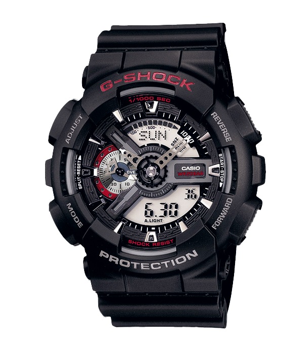 Часы CASIO GA-110-1A Часы CASIO GA-110-1AG-CLASSIC<br>Популярные джишоки из популярной <a href=&amp;quot;/all-gshock/g-shock-ga-110/&amp;quot;>серии GA-110</a> в черном корпусе с аналого-цифровым циферблатом и красными деталями можно отнести как к fashion-моделям, так и рабочим лошадкам, благодаря одной из самый прочных конструкций в линейке G-SHOCK. Из интересных функций стоит отметить умение определять скорость преодоленного вами пути. Да-да, они еще и умные!
<br>Напоминаем, что серия G-SHOCK GA-110 одна из самых многочисленных, разнообразных и популярных среди всех моделей бренда. Часы данной серии уже завоевали сердца миллионов людей по всему миру. Без преувеличения, вы можете встретить их на запястьях людей абсолютно любых возрастов, социальных статусов и интересов в любой точки света от Токио до Нью-Йорка!<br>