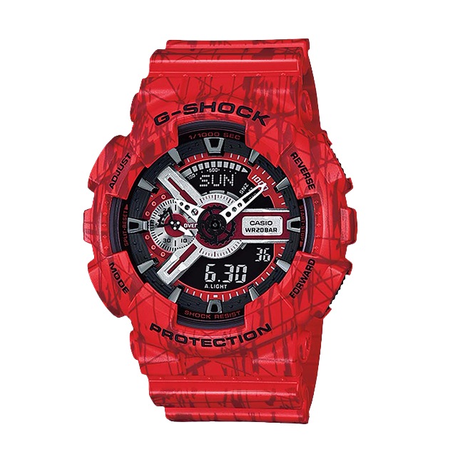 Часы CASIO GA-110SL-4A Часы CASIO GA-110SL-4AG-SPECIALS<br>Выделиться в ряду моделей G-Shock не просто, но этой модели это точно удалось. Ярко красная унисексовая fashion-модель из <a href=&amp;quot;/all-gshock/g-shock-ga-110/&amp;quot;>серии GA-110</a> дополнит собой ваш образ и точно прикует к себе взгляды не только сторонних зевак, но и искушенных собратьев по джишокам<br>