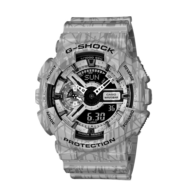 Часы CASIO GA-110SL-8A Часы CASIO GA-110SL-8AG-SPECIALS<br>Выделиться в ряду моделей G-Shock не просто, но этой модели это удалось. Экспрессивная унисексовая fashion-модель из <a href=&amp;quot;/all-gshock/g-shock-ga-110/&amp;quot;>серии GA-110</a> дополнит собой ваш образ и точно прикует к себе взгляды не только сторонних зевак, но и искушенных собратьев по ношению джишоков<br>