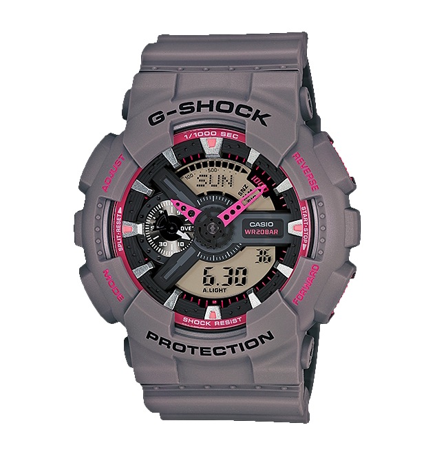 Часы CASIO GA-110TS-8A4 Часы CASIO GA-110TS-8A4G-CLASSIC<br>Узнаваемые джишоки из популярной <a href=&amp;quot;/all-gshock/g-shock-ga-110/&amp;quot;>серии GA-110</a> в сером цвете с розовыми деталями циферблата можно отнести как к fashion-моделям, так и к рабочим лошадкам, благодаря одной из самый прочных конструкций в линейке G-SHOCK. Из интересных функций стоит отметить умение определять скорость преодоленного вами пути. Да-да, они еще и умные!
<br>
<br>Напоминаем, что серия G-SHOCK GA-110 одна из самых многочисленных, разнообразных и популярных среди всех моделей бренда. Часы данной серии уже завоевали сердца миллионов людей по всему миру. Без преувеличения, вы можете встретить их на запястьях людей абсолютно любых возрастов, социальных статусов и интересов в любой точки света от Токио до Нью-Йорка!<br>