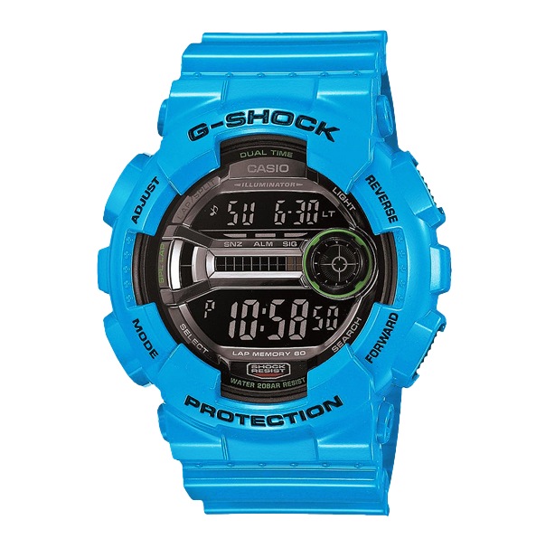 Часы CASIO GD-110-2E Часы CASIO GD-110-2EG-PREMIUM<br>Яркая голубая модель G-SHOCK в глянцевом корпусе идеально подойдет людям, увлекающимся бегом. Благодаря функции Lap Memory 60™ вы сможете хранить в часах до 60 записей с информацией о дате ваших пробежек и показателей времени круга, что поможет вам совершенствоваться и улучшать свои беговые показатели.
<br>А если ежедневные пробежки — это не про вас, все в порядке, ведь перед вами полноценная fashion модель, которая украсит любое запястье и станет яркой частью уличной моды любого мегаполиса.<br>