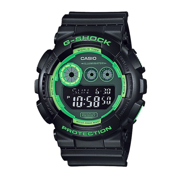 Часы CASIO GD-120N-1B3 Часы CASIO GD-120N-1B3G-CLASSIC<br>Яркая модель в черном корпусе с ярко-лаймовым циферблатом и инверсионным дисплеем из небольшой цифровой <a href=&amp;quot;/all-gshock/g-shock-gd-120/&amp;quot;>серии GD-120</a> станет вашим ежедневным помощником и выделит вас в любой аудитории. На борту: абсолютная противоударность, полная водозащита, сверхмощная автоматическая подсветка и до 7 лет работы от одной батареи!
<br>Отметим, что <a href=&amp;quot;/all-gshock/g-shock-gd-120/&amp;quot;>серия GD-120</a> является одной из самых недооцененных серий джишоков по мнению редакции G-STORE RUSSIA. Несмотря на то, что по популярности они проигрывают таким сериям как <a href=&amp;quot;/all-gshock/g-shock-ga-100/&amp;quot;>GA-100</a> или <a href=&amp;quot;/all-gshock/g-shock-ga-110/&amp;quot;>GA-110</a>, многие модели GD-120 в визуальном плане являются великолепными образцами с идеальным сочетанием форм-фактора корпуса и расцветки. Подводя итог: серия GD-120 подходит для тех, кто готов глубоко копать и находить по-настоящему интересные модели, а не просто следовать мейнстриму.<br>