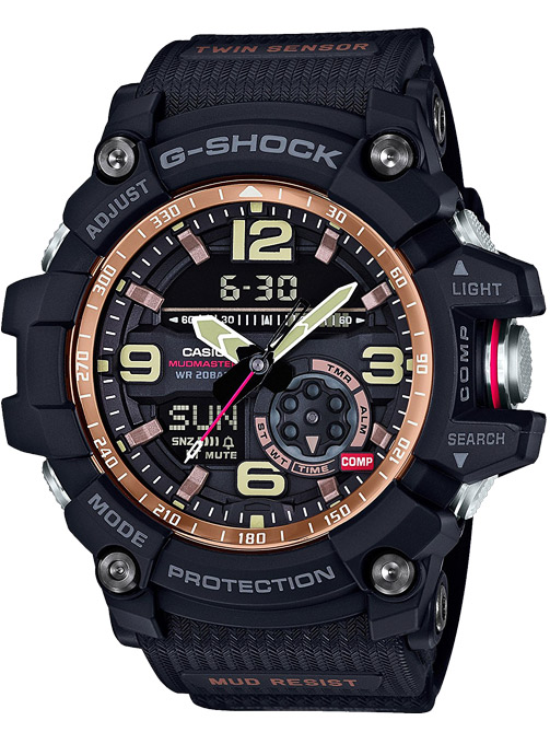 Часы CASIO GG-1000RG-1A Часы CASIO GG-1000RG-1AG-PREMIUM<br>Новинка в серии MUDMASTER™ в темном корпусе с безелем цвета розового золота! Эти джишоки являются младшими братьями <a href=&amp;quot;http://www.g-store.ru/g-premium/gwg_1000_1a/&amp;quot;>флагманских мадмастеров</a> и сочетают в себе превосходный дизайн, лучшие материалы и последние японские технологии.
<br>
<br>Напомним, что <a href=&amp;quot;http://www.g-store.ru/all-gshock/g-shock-mudmaster/&amp;quot;>профессиональная серия MUDMASTER™</a> создана для покорителей стихии Земли. Благодаря технологиям абсолютной пыле- и грязеустройчивости, а также защите от самых мощных вибраций, эту модель можно эффективно использовать в самых агрессивных условиях.
<br>
<br>На борту: водонепроницаемость, сверхмощная LED подсветка, термометр, цифровой компас и еще более десятка функций.<br>
