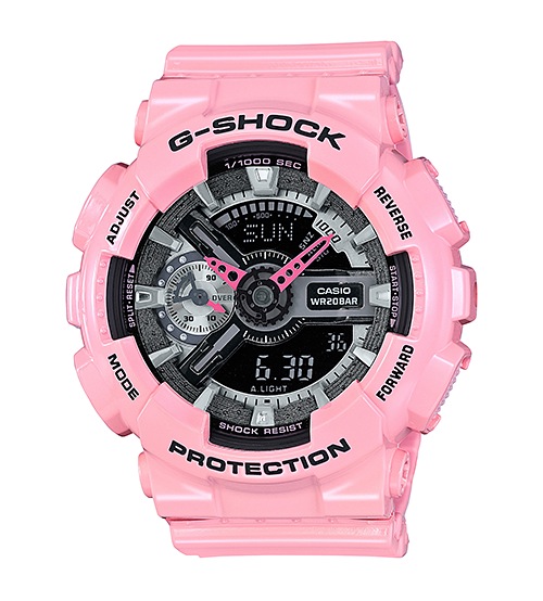 Часы CASIO GMA-S110MP-4A2 Часы CASIO GMA-S110MP-4A2G-CLASSIC<br>&amp;quot;Девочки такие девочки&amp;quot;, именно таким слоганом можно охарактеризовать эти яркие джишоки из <a href=&amp;quot;http://www.g-store.ru/all-gshock/g-shock-gma-s-series/&amp;quot;>серии G-SHOCK S SERIES™</a> с аналого-цифровым циферблатом, выпущенные в 2015 году. Без сомнения эти кремово-розовые джишоки украсит любое женское запястье.
<br>Напомним, что G-SHOCK S SERIES™ — это серия унисексовых и женских джишоков, имеющих меньший размер корпуса, в отличие от остальных часов G-SHOCK, что позволяет им оптимально выглядеть даже на женских запястьях.<br>