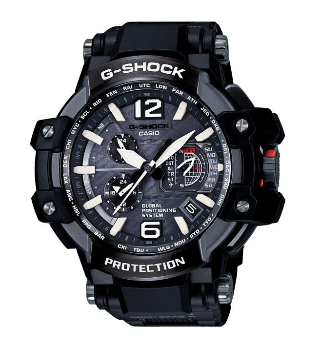 Часы CASIO GPW-1000FC-1A Часы CASIO GPW-1000FC-1AG-PREMIUM<br>Флагманская модель из серии GRAVITYMASTER™ со стальным безелем и браслетом из стали и композитного материала — это первые в мире часы с GPS- и радио-синхронизацией времени с атомными часами в разных частях света.
<br>Помимо данных технологий и ультра-современного дизайна, на борту джишоки имеют защиту от воздействия центробежной силы, ударов, перегрузок и вибраций, технологию SmartAccess™, возможность работы от солнечной батареи, а циферблат защищает сапфировое стекло.
<br>Напоминаем, что G-SHOCK GRAVITYMASTER™ – это профессиональная серия джишоков, рожденных противостоять стихии воздуха. Благодаря защите от перегрузок и превосходному интерфейсу, они идеально подходят людям, связанным с авиацией и иной деятельностью, где необходимо быстро в движении считывать всю информацию с датчиков часов.<br>