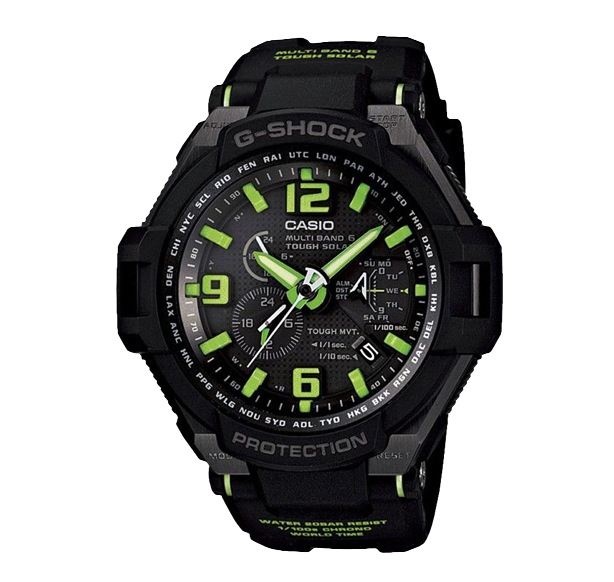 Часы CASIO GW-4000-1A3 Часы CASIO GW-4000-1A3G-PREMIUM<br>Черные джишоки из <a href=&amp;quot;/all-gshock/g-shock-gravitymaster/&amp;quot;>серии GRAVITYMASTER™</a> с корпусом из стали и полимерного пластика с яркими салатовыми стрелками, цифрами и деталями на циферблате. Одна из вершин джишокостроения на сегодня благодаря передовым технологиям в начинке и сверхсовременному дизайну.
<br>
<br>G-SHOCK GRAVITYMASTER™ – это профессиональная серия джишоков, рожденных противостоять стихии воздуха, джишоки данной серии подходят людям, связанным с авиацией и иной деятельностью, где необходимо быстро в движении получать всю информацию с датчиков часов.
<br>
<br>На борту защита от воздействия центробежной силы, перегрузок и вибраций, солнечная батарея, коррекция времени по радиосигналу и еще более десятка функций.<br>