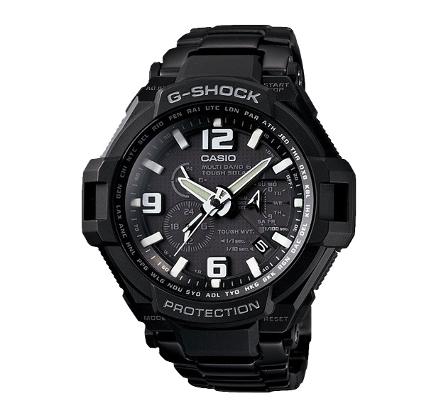 Часы CASIO GW-4000D-1A Часы CASIO GW-4000D-1AG-PREMIUM<br>Черные джишоки из <a href=&amp;quot;/all-gshock/g-shock-gravitymaster/&amp;quot;>серии GRAVITYMASTER™</a> с корпусом из стали и полимерного пластика, а также стальным браслетом и белыми маркерами и стрелками на циферблате. Одна из вершин джишокостроения на сегодня благодаря передовым технологиям в начинке и сверхсовременному дизайну.
<br>
<br>G-SHOCK GRAVITYMASTER™ – это профессиональная серия джишоков, рожденных противостоять стихии воздуха, джишоки данной серии подходят людям, связанным с авиацией и иной деятельностью, где необходимо быстро в движении получать всю информацию с датчиков часов.
<br>
<br>На борту защита от воздействия центробежной силы, перегрузок и вибраций, солнечная батарея, коррекция времени по радиосигналу и еще более десятка функций.<br>