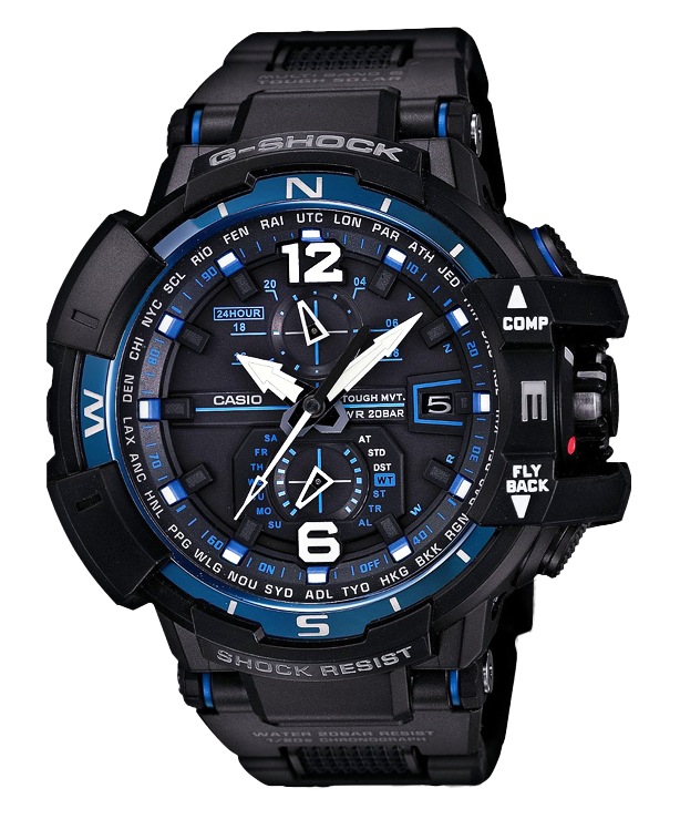 Часы CASIO GW-A1100FC-1A Часы CASIO GW-A1100FC-1AG-PREMIUM<br>Черные джишоки с синими вставками и деталями из <a href=&amp;quot;/all-gshock/g-shock-gravitymaster/&amp;quot;>серии GRAVITYMASTER™</a>, это вершина джишоковых технологий в сверхсовременном дизайном.
<br>G-SHOCK GRAVITYMASTER™ – это профессиональная серия джишоков, рожденных противостоять стихии воздуха. Благодаря защите от перегрузок и идеальному интерфейсу, джишоки данной серии подходят людям, связанным с авиацией и иной деятельностью, где необходимо быстро в движении получать всю информацию с датчиков часов.
<br>
<br>На борту защита от воздействия центробежной силы, перегрузок и вибраций, технология SmartAccess™, компас и коррекция времени по радиосигналу и еще более десятка функций.<br>