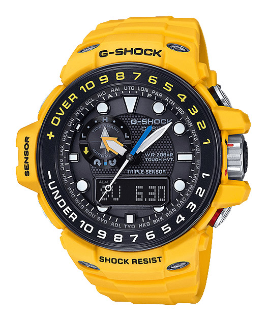 Часы CASIO GWN-1000H-9A Часы CASIO GWN-1000H-9AG-PREMIUM<br>Это большие во всех смыслах джишоки из <a href=&amp;quot;http://www.g-store.ru/all-gshock/g-shock-gulfmaster/&amp;quot;>серии GULFMASTER™</a> в невероятном черно-желтом дизайне – одна из самых горячих новинок 2016 года в данном семействе G-SHOCK. Ультрасовременный дизайн, лучшие материалы, передовые технологии.
<br>G-SHOCK GULFMASTER™ – это профессиональная серия джишоков, рожденные противостоять стихии океана. Благодаря суперсовременной начинке, они способны предсказывать погоду и предупреждать о предстоящем ненастье!
<br>Источник энергии этих часов – солнечная батарея, но работоспособность в полной темноте сохраняется до полугода. В этих часах применяется технология Smart Access™, также на борту компас, термометр, барометр и высотомер.<br>