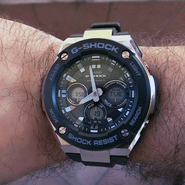casio g shock gst w300