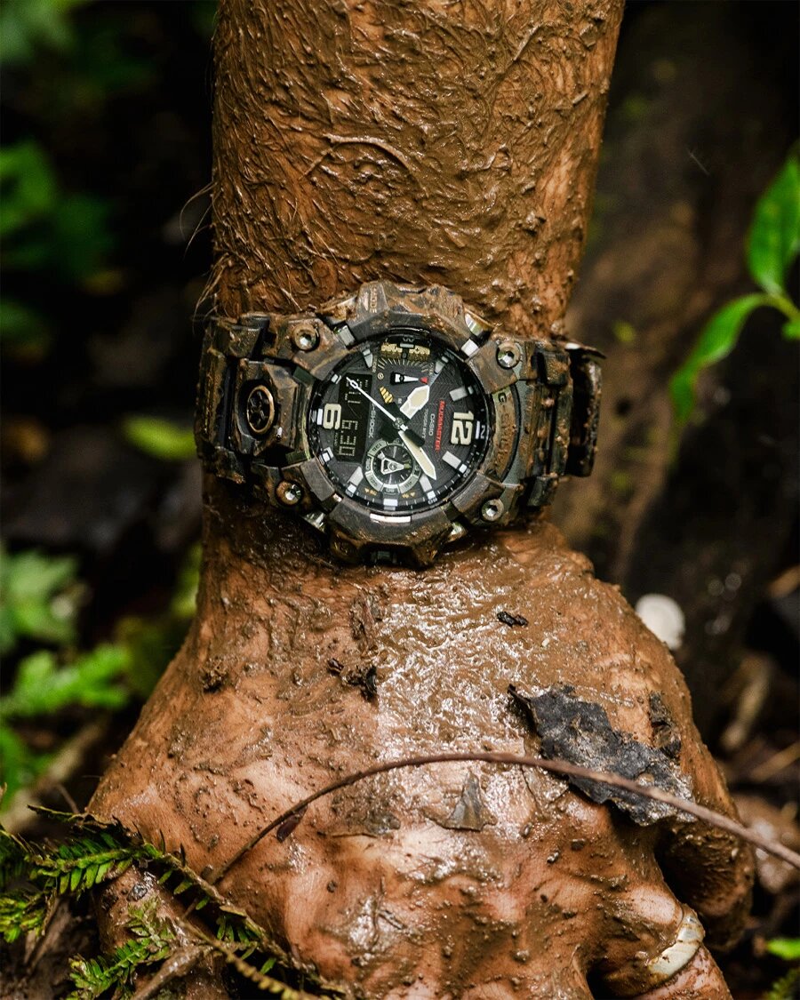 Как Casio испытывает G-Shock Mudmaster пылью и грязью