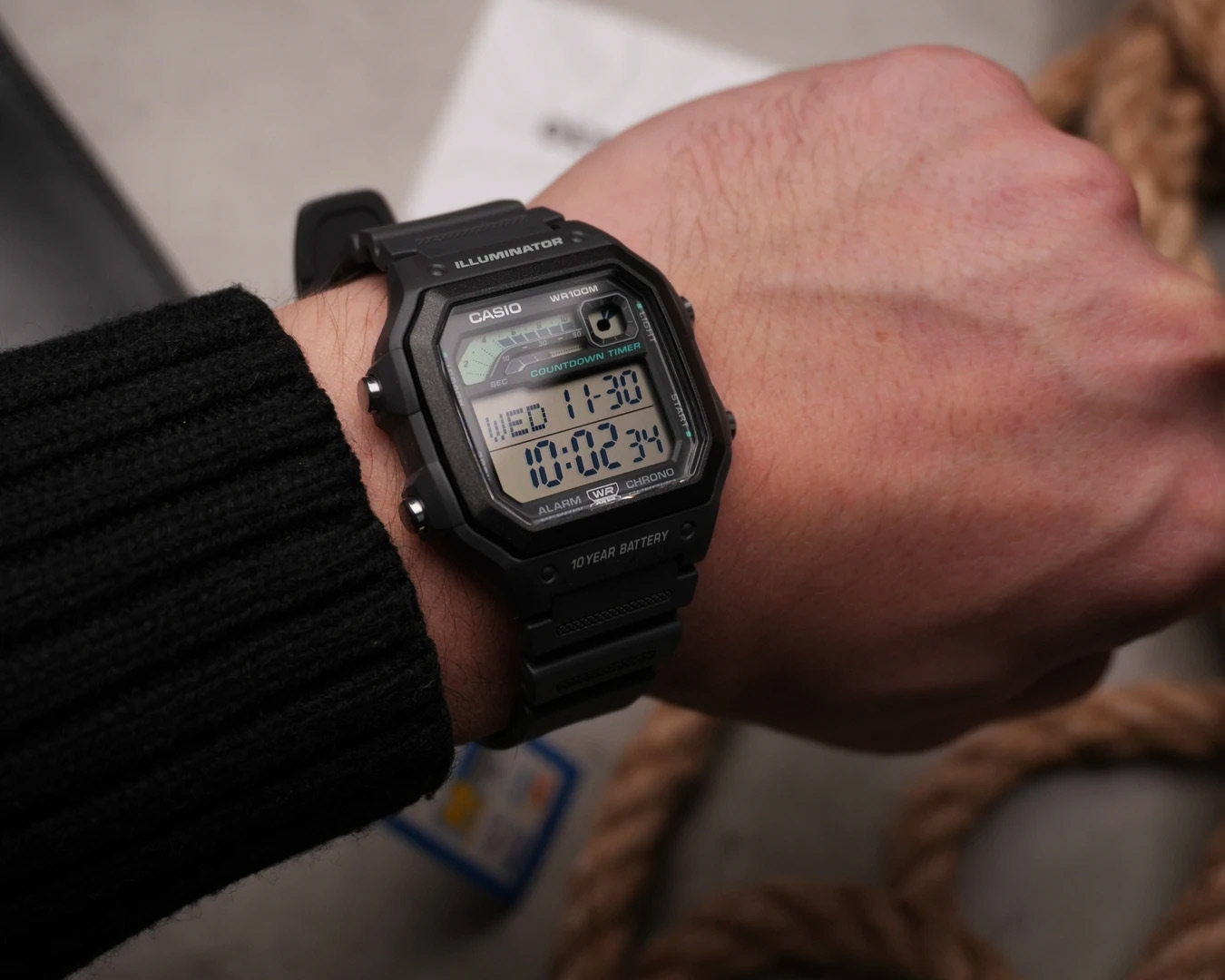 Casio WS-1600H-8A