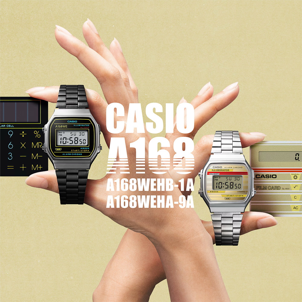 G-SHOCK A168WEHA-9A