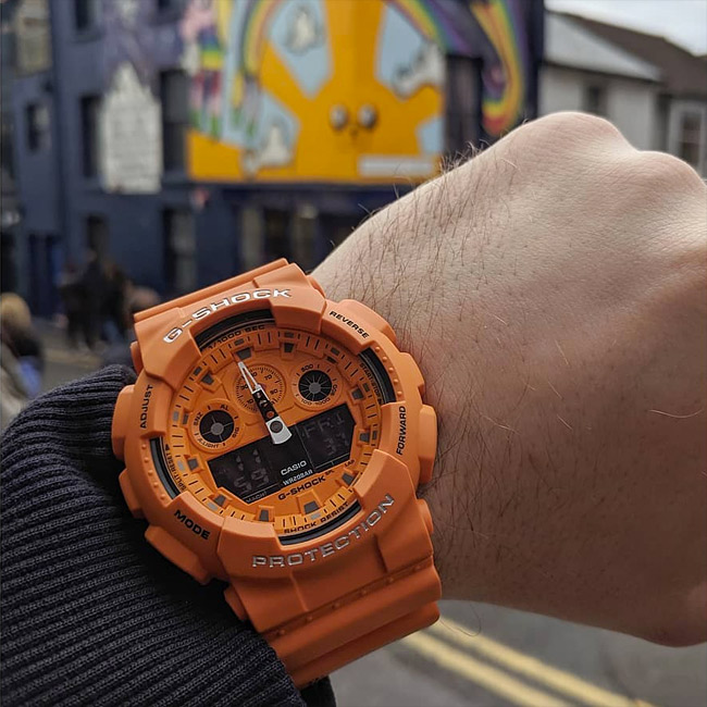 G-SHOCK GA-100RS-4A