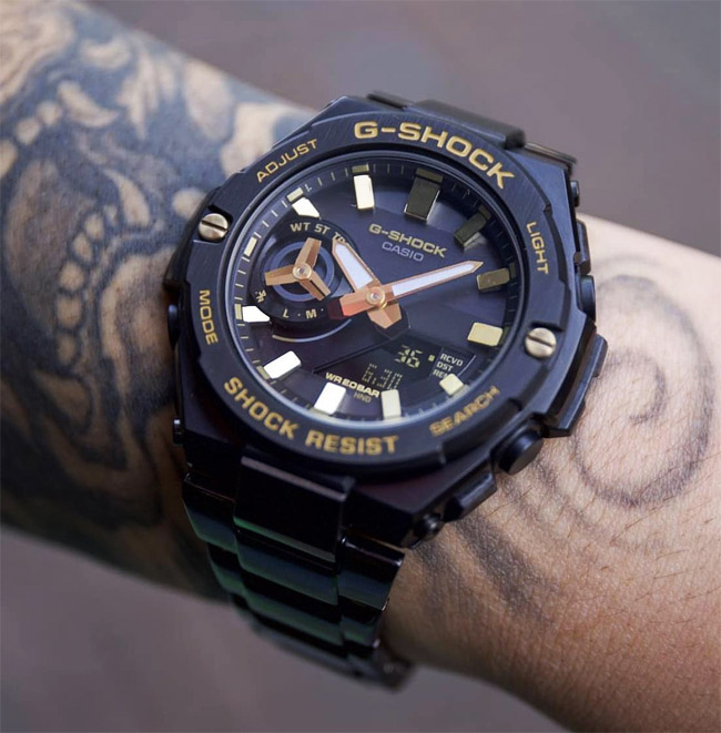 G-SHOCK カシオ GST-B500BD-1A9JF ブラック-