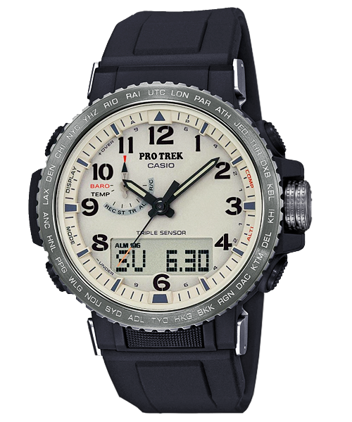 Brotect Pellicola In Vetro Ibrido Per Casio Pro Trek PRW-50Y-1BER, 3 Pezzi, 9H, Made In Germany