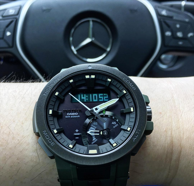 Casio Pro Trek PRW-7000-3E