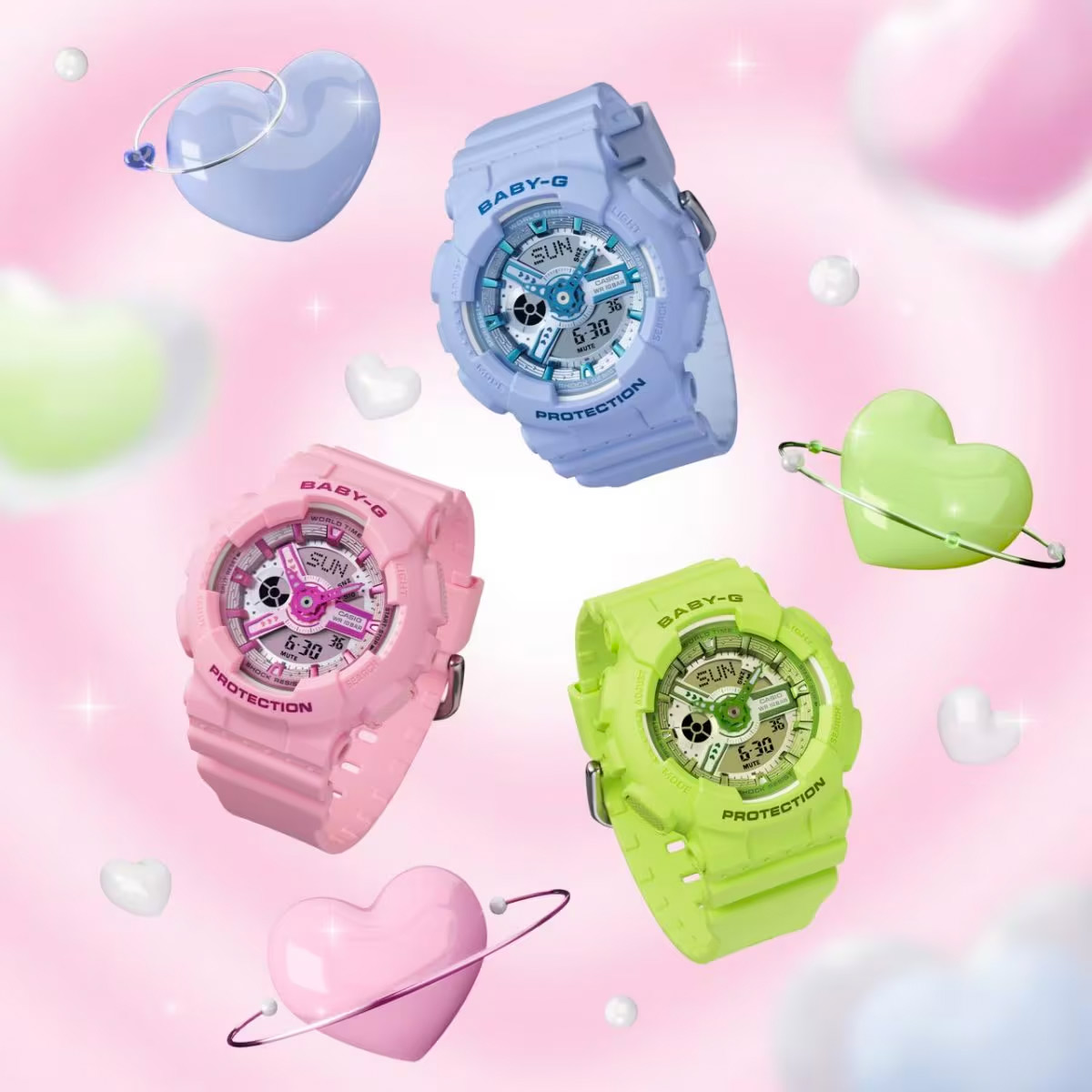 BABY-G BA-110YK-2A