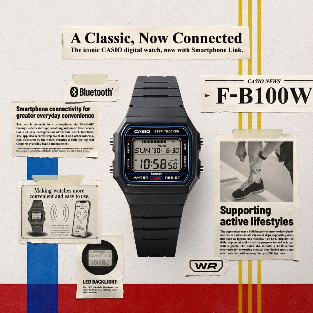 G-SHOCK F-B100W-1A