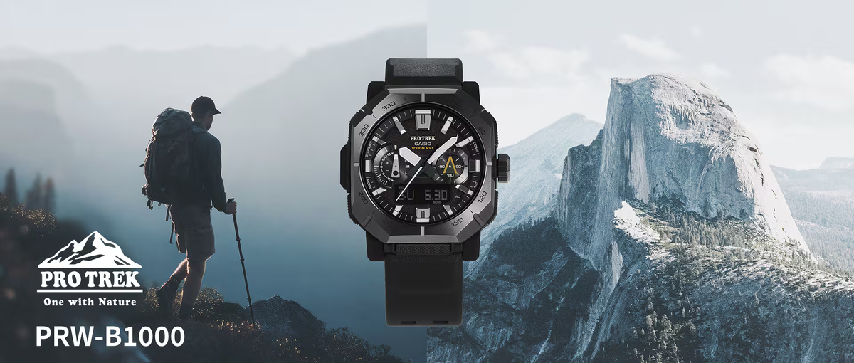 Флагман Pro Trek PRW-B1000: горный характер и технологии в одном обзоре