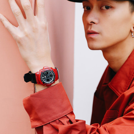 G-SHOCK AWG-M100SRB-4A