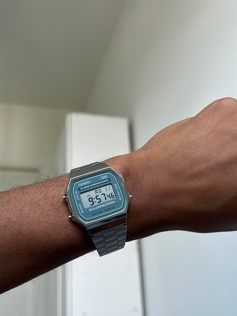 G-SHOCK A168WA-3A