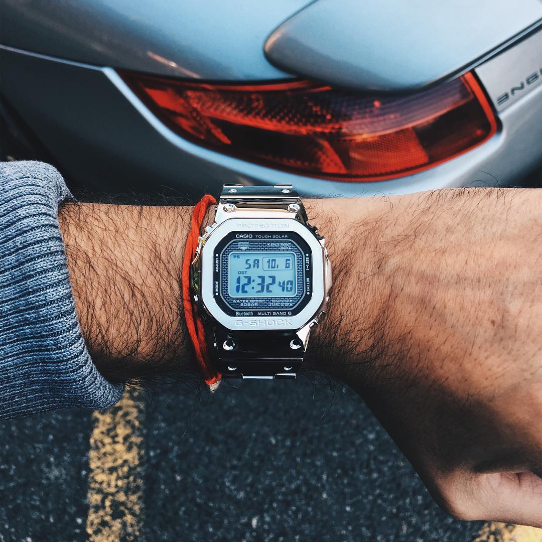 Как работают Bluetooth и Multiband 6 в стальных часах Casio