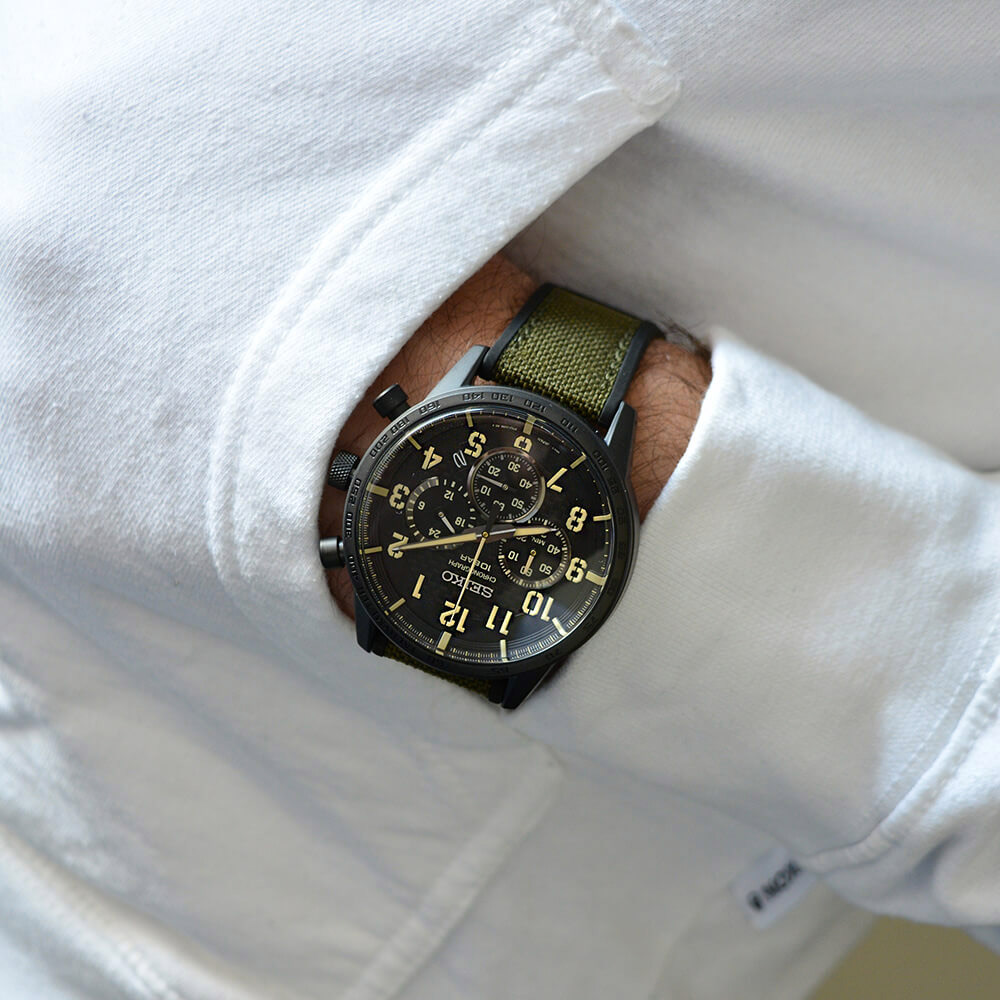 Японские часы Seiko SSB369P1