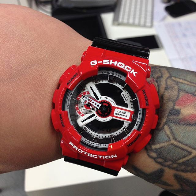 G-SHOCK GA-110RD-4A