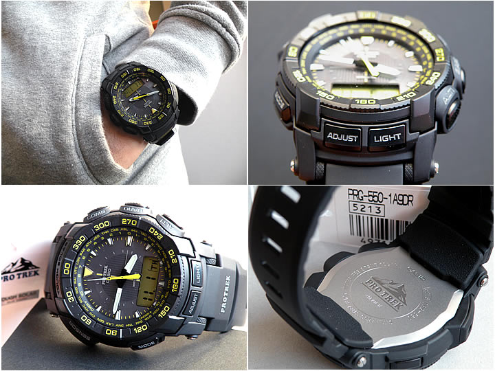 Casio Pro Trek PRG-550-1A9