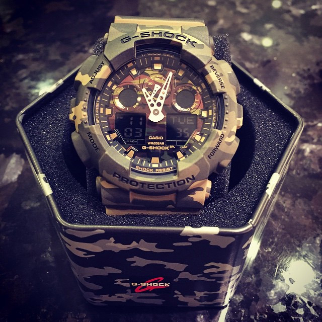 G-SHOCK GA-100CM-5A