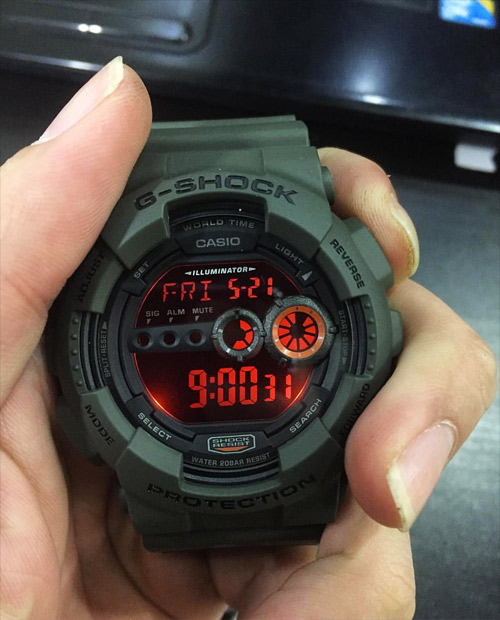 G-SHOCK GD-100MS-3E