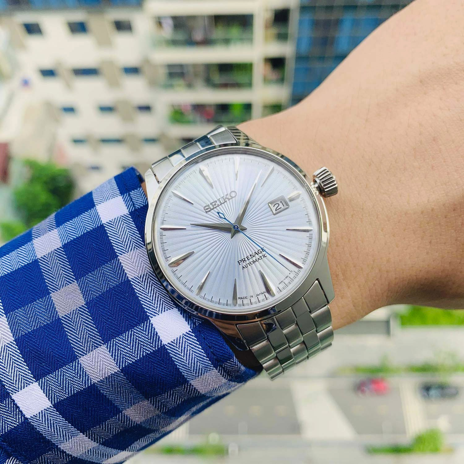 Японские часы Seiko SRPE19J1
