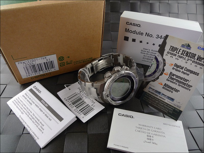 Casio Pro Trek PRW-3100T-7E