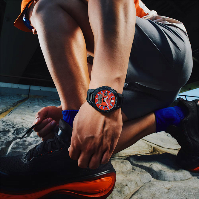 Спортивные G-Shock GBA-950-1A4 с шагомером