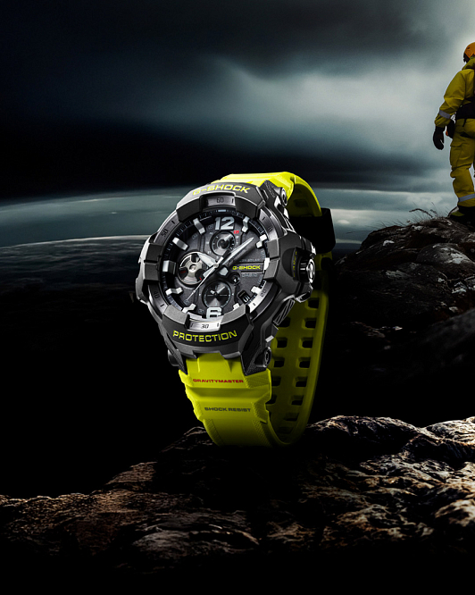 Редкие и яркие авиаторы G-Shock GR-B300RY-1A9
