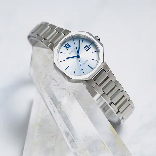 Женские Casio Sheen SHS-4529D-7A с сапфиром