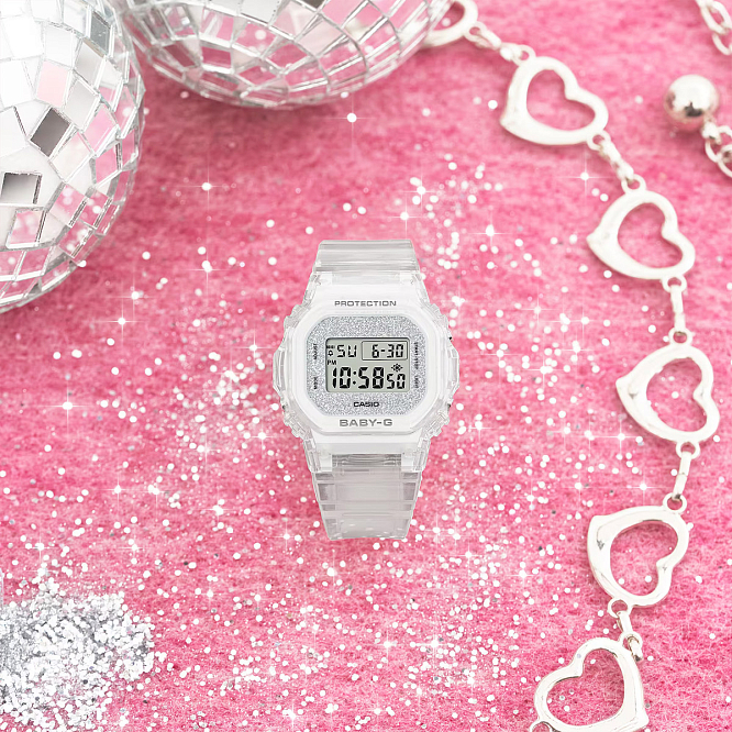 Женские часы Baby-G BGD-565GC-7E с блестками