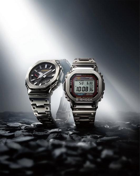 Стальной октагон Casio G-Shock GM-B2100SD-1C
