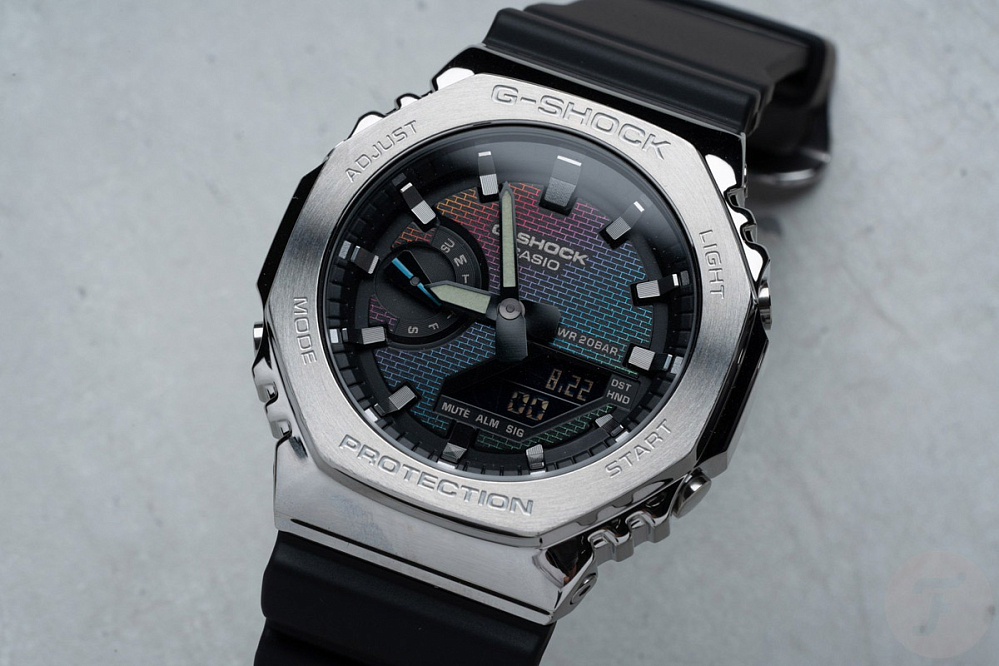 G-Shock GM-2100RW-1A стильный релиз в стали