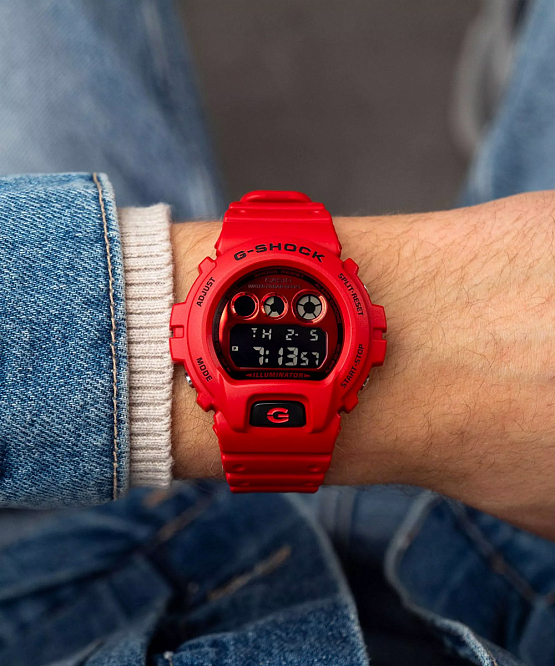 Новый релиз модели G-Shock DW-6900RRB-4E в России